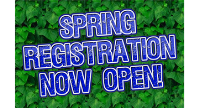 2019 Spring Registration is Open!
