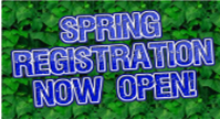 2020 Spring Registration is Open